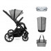 Carro Muuvo Slick 2.0 Light Grey con accesorios